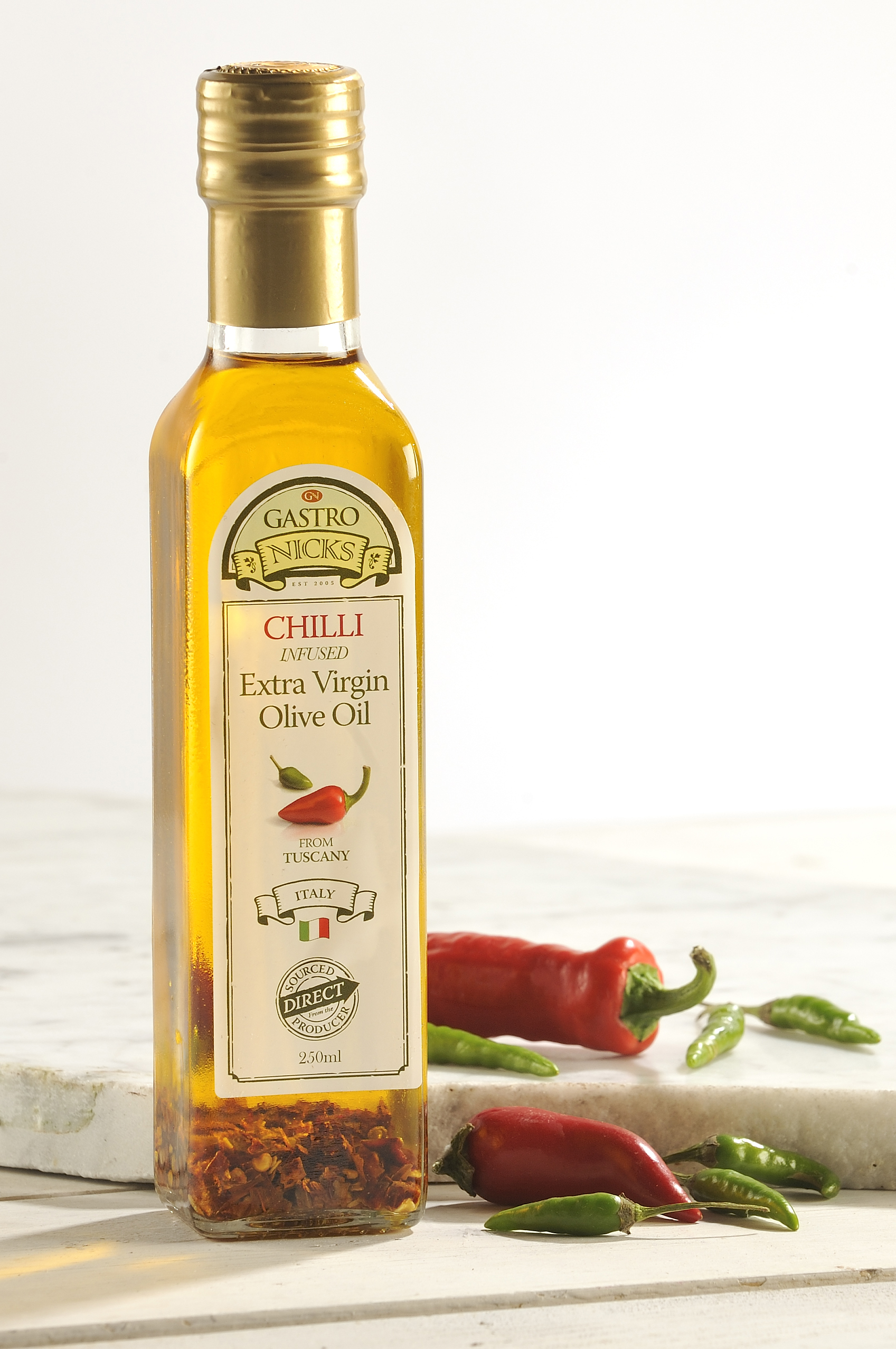 chili infused olive oil