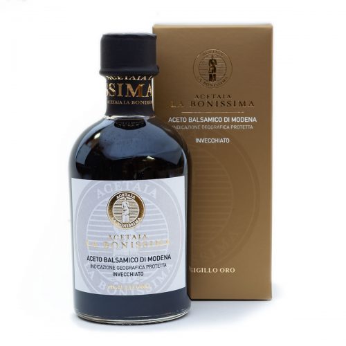 Modena Balsamic Vinegar, traditionally aged for approximately 10 yrs