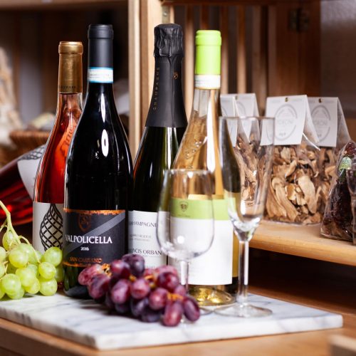 wines and products available at Gastro Nicks